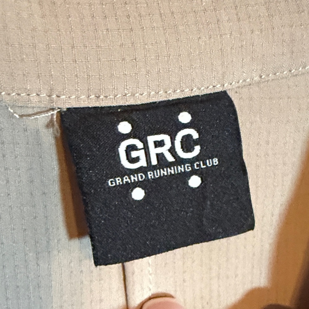 Grand Running Club Marco Jacket Men's XL Large Taupe NWT - Picture 2 of 8